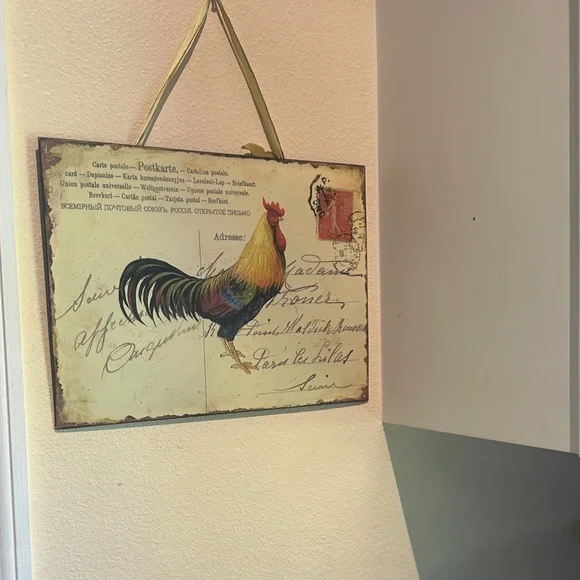 Vintage Rooster Wall Art Decor - Picture 3 of 7